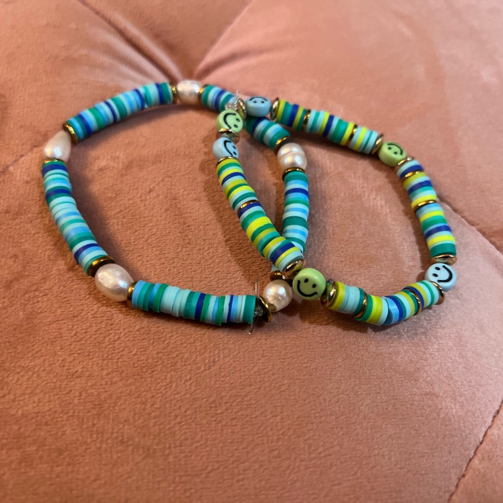 Bracelet Stack 💙💚